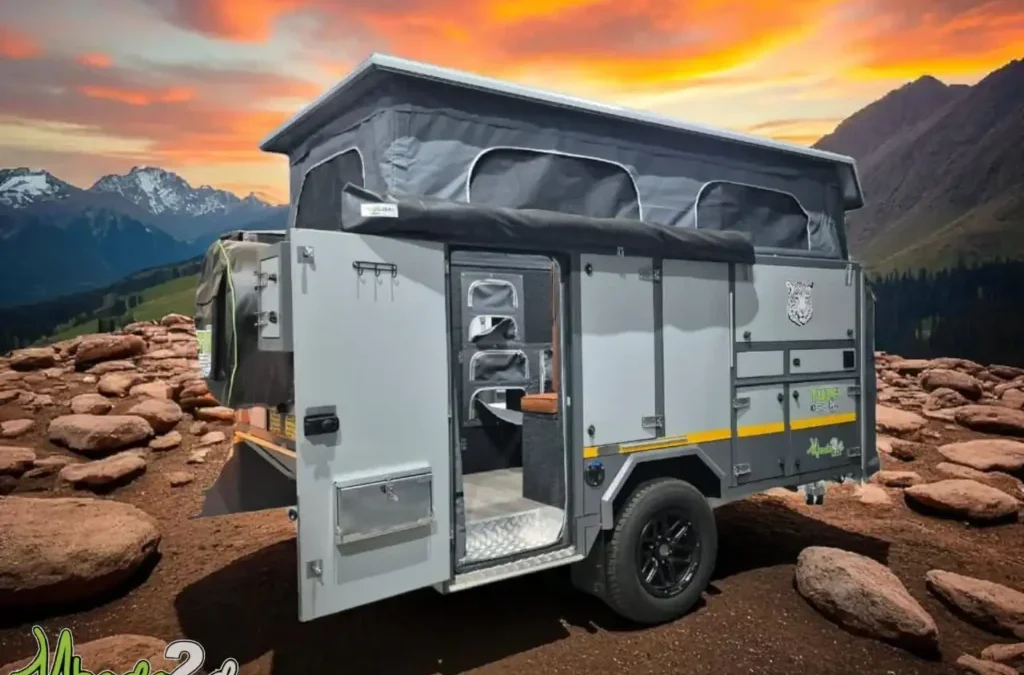 Mbada 2D Max: An Off Road Caravan with Dedicated Shower Access